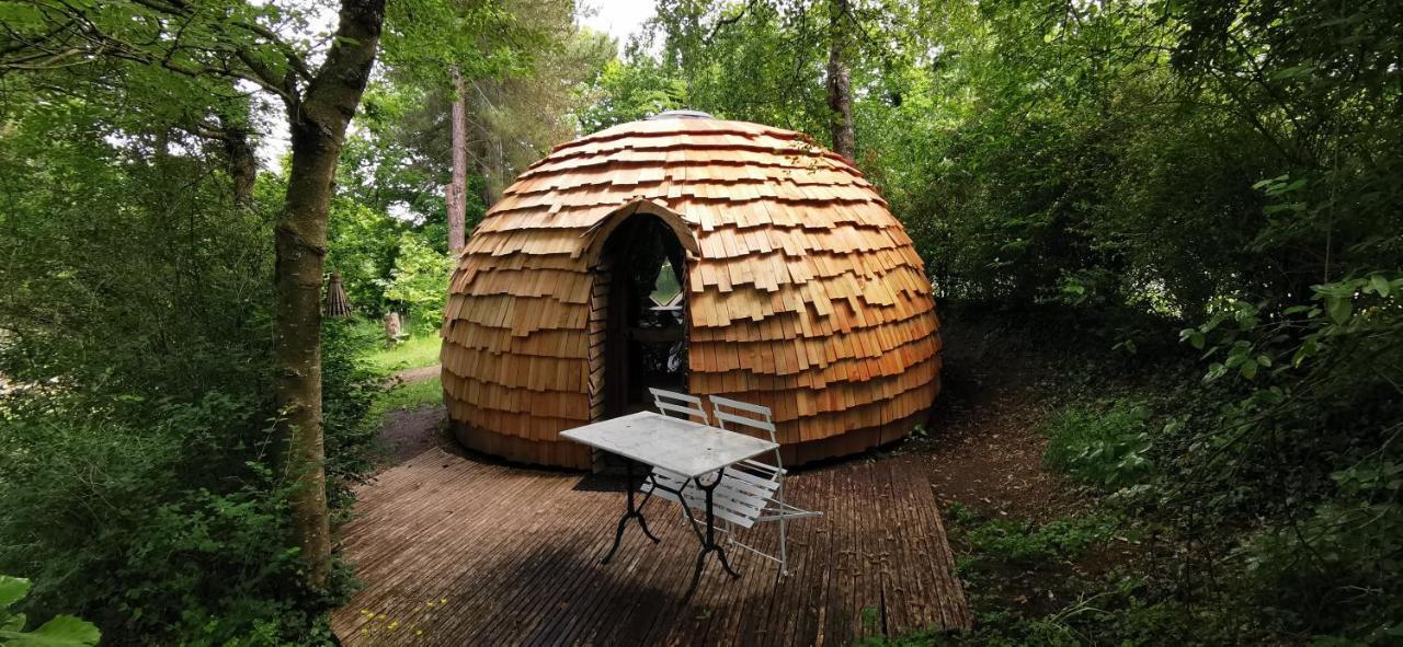 Camping De La Chagnee Saint-Aubin-le-Cloud Kültér fotó