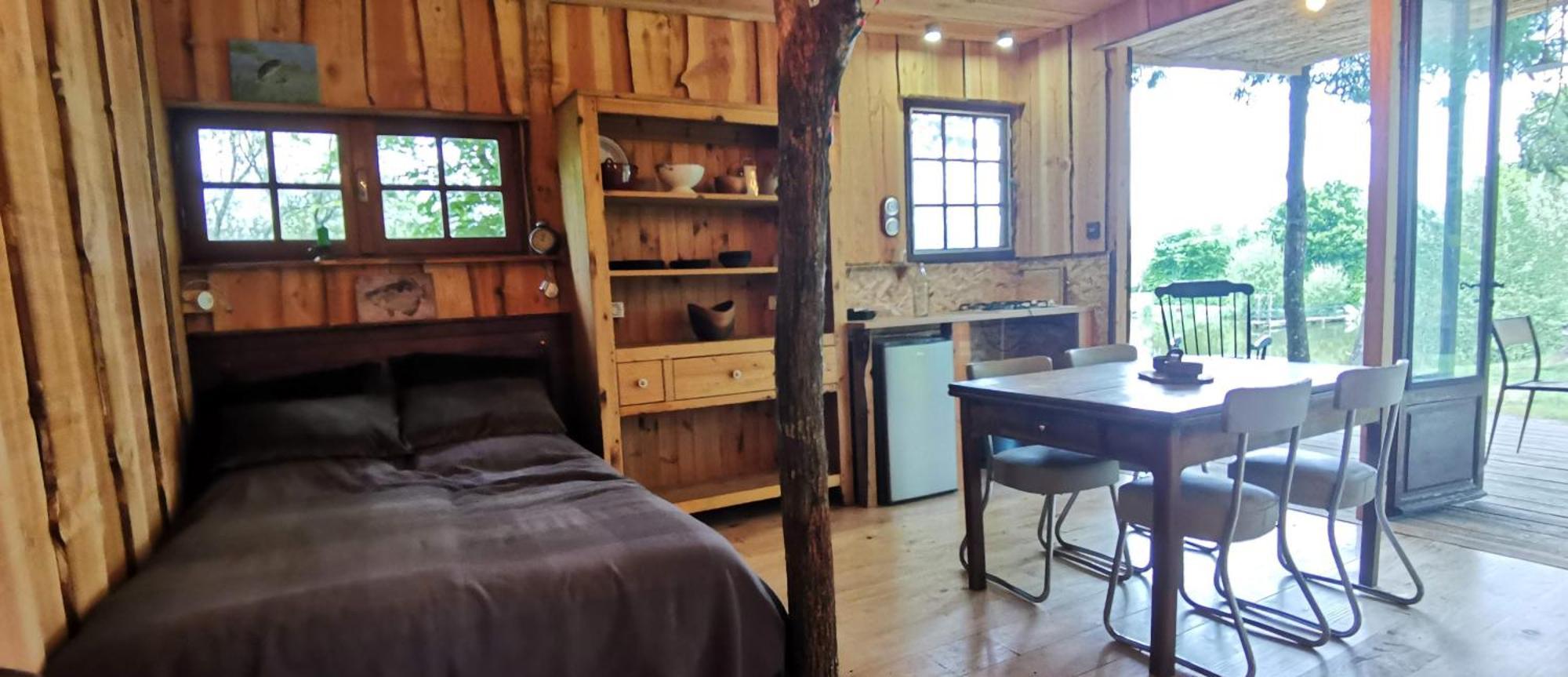 Camping De La Chagnee Saint-Aubin-le-Cloud Szoba fotó
