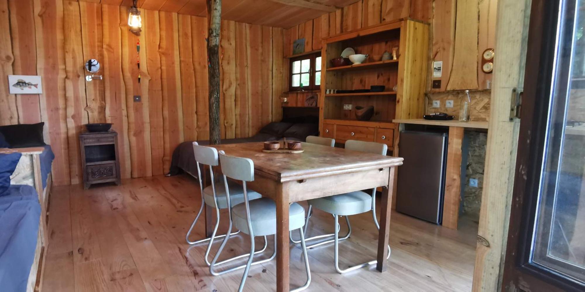 Camping De La Chagnee Saint-Aubin-le-Cloud Szoba fotó