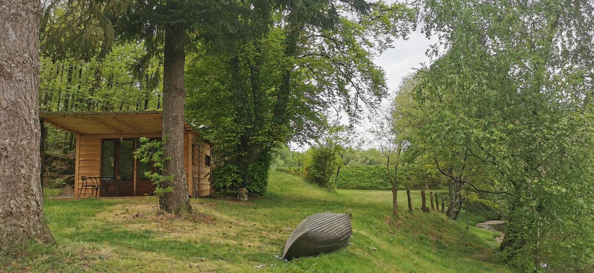 Camping De La Chagnee Saint-Aubin-le-Cloud Szoba fotó