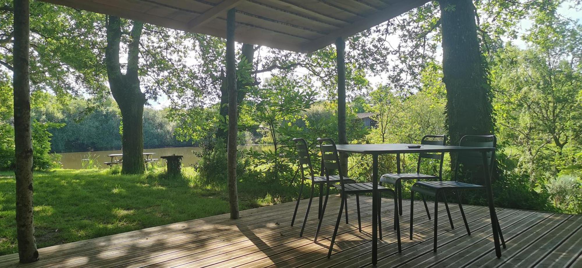 Camping De La Chagnee Saint-Aubin-le-Cloud Kültér fotó